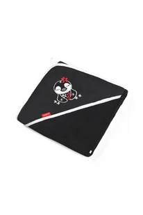 baby ono 343/02 OKRYCIE KĄPIELOWE BAMBUSOWE 85 X 85 CZARNE - Okrycia kąpielowe dla dzieci - miniaturka - grafika 2