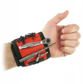 Inne akcesoria dekarskie - DEDRA Mocna Opaska Magnetyczna Na Nadgarstek - miniaturka - grafika 1