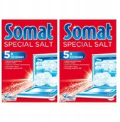 Środki do zmywarek - Somat Sól do Zmywarki 2x1,5kg - miniaturka - grafika 1