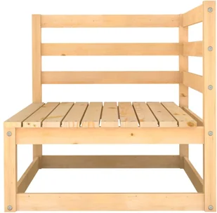vidaXL vidaXL Ogrodowa sofa narożna lite drewno sosnowe 805660 - Sofy ogrodowe - miniaturka - grafika 3