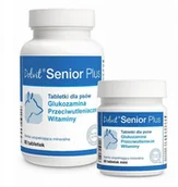 Suplementy i witaminy dla psów - Dolfos Dolvit Senior Plus dla psów poprawa kondycji wzmocnienie odporności 90 tab - miniaturka - grafika 1