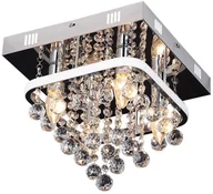 Lampy sufitowe - Rabalux 2238 - Plafon kryształowy PALLAS LED/23W/230V + 4xE14/40W - miniaturka - grafika 1