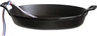 Staub Naczynie do pieczenia Mięsa Owalne 28cm Czarne 40509-341-0 - Naczynia żaroodporne - miniaturka - grafika 2