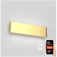 Lampy ścienne - Immax Neo Immax Neo 07129L - LED Oświetlenie ścienne LISTON LED/18W/230V ZigBee + pilot złote - miniaturka - grafika 1