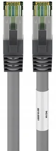 Kabel Lan Patchcord Cat 8.1 S/ftp szary 2m - Patchcordy - miniaturka - grafika 3