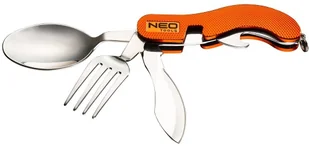 NEO-TOOLS TOOLS Scyzoryk biwakowy, pomarańczowy 63-027 - Kombinerki i obcęgi - miniaturka - grafika 3