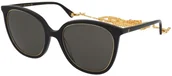 Okulary przeciwsłoneczne - Gucci GG1076S 001 - miniaturka - grafika 1