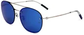 Okulary przeciwsłoneczne - Tommy Hilfiger Okulary uniwersalne przeciwsłoneczne niebieskie soczewki TJ0053FS - miniaturka - grafika 1