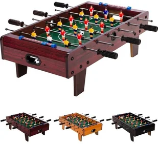 MKS BRĄZOWA GRA PIŁKARZYKI 70x37x25 CM STÓŁ PIŁKARSKI 20060211 - Piłkarzyki - miniaturka - grafika 8