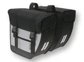 Sakwy rowerowe - Basil Sakwa Tour czarny-srebrny / Montaż: tył / Pojemność: 26 L BAS-17075 - miniaturka - grafika 1