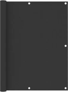 vidaXL Parawan balkonowy, antracytowy, 120x300 cm, tkanina Oxford vidaXL - Markizy - miniaturka - grafika 2