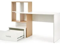 Biurka dla dzieci - Halmar KUPON 7% NA STRONIE Biurko GROSSO Dąb + biały V-UA-GROSSO - miniaturka - grafika 1