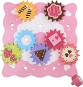 Układanki dla dzieci - Small Foot Design układanka wtyczkowa Smakołyki - miniaturka - grafika 1