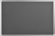 Tablice i flipcharty - BI-OFFICE Tablica tekstylna 90 x 60 cm szara PD0639 PD0639 - miniaturka - grafika 1