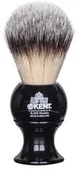 Akcesoria do golenia męskie - KENT Duży pędzel do golenia BLK8S z syntetycznym włosiem - czarny BLK8S - miniaturka - grafika 1