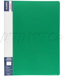 Biurfol Album ofertowy Classic 20 kartek niebieski - Przybory szkolne - miniaturka - grafika 3