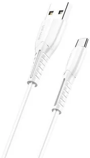 USAMS Kabel U35 USB-C 2A Fast Charge 1m biały/white SJ366USB02 (US-SJ366) - Kable USB - miniaturka - grafika 2