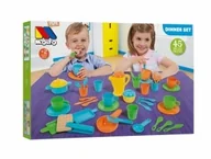 Zabawki AGD - Molto GONZO Zestaw obiadowy 45 el dla 6 osób S1 - miniaturka - grafika 1