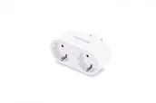 Systemy inteligentnych domów - AZzardo SMART Wtyczka WiFi Plug 16A Double AZ3476 AZzardo - miniaturka - grafika 1