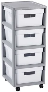 Curver REGAŁ SZAFKA INFINITY 4x11L 231557 (231559) - Szafki łazienkowe - miniaturka - grafika 6