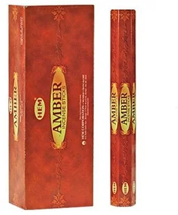 Hem Kadzidełka Amber Bursztyn Kadzidełko 20szt. A495-91404 - Kadzidła i dodatki Hem Kadzidełka Amber Bursztyn Kadzidełko 20szt. A495-91404 - Kadzidła i dodatki - miniaturka - grafika 1