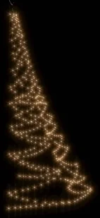 vidaXL Choinka ścienna z hakiem, 720 punktów LED, ciepła biel, 5 m! 328644 - Lampy ogrodowe - miniaturka - grafika 3