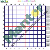 Pomoce naukowe - Mentor Mata Kodowanie 110 x 110 cm 8327 - miniaturka - grafika 1