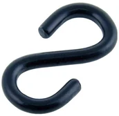 Haki, szakle i karabinki - SUKI Hak otwarty S 3x30 mm czarny Suki - miniaturka - grafika 1