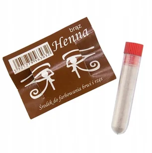 Henna szczecińska 2,3 g brąz - Akcesoria i kosmetyki do stylizacji brwi - miniaturka - grafika 3