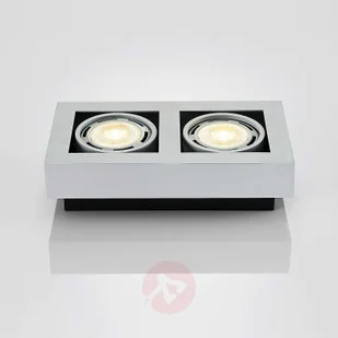 ARCCHIO Spot sufitowy LED Ronka, GU10, 2-pkt., biały - Lampy sufitowe - miniaturka - grafika 5