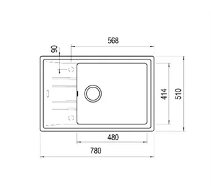 Teka STONE 60 S-TG 115330038 - Zlewozmywaki - miniaturka - grafika 5