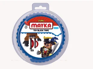 Epee Mayka, Klockomania, klocki Taśma podwójna, 1 metr, niebieski - Klocki - miniaturka - grafika 4