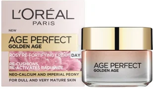 Loreal Paris Różany krem wzmacniający na dzień Złoty wiek - Paris Age Perfect Golden Age Day Cream - Kremy do twarzy Loreal Paris Różany krem wzmacniający na dzień Złoty wiek - Paris Age Perfect Golden Age Day Cream - Kremy do twarzy - miniaturka - grafika 1