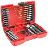 Wiertła - CON:P B23407 zestaw wierteł z uchwytem sześciokątny, 32-częściowy B23407 - miniaturka - grafika 1