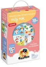 CzuCzu Książeczka Obserwacyjna Mój Rok 73395 - Zabawki interaktywne dla dzieci - miniaturka - grafika 6