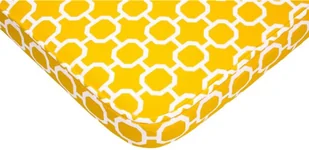 Beliani Zestaw 2 poduszek na krzesła ogrodowe żółty FIJI - Ławki ogrodowe - miniaturka - grafika 5