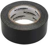 Taśmy klejące - Fixman FIXMAN 190160 bardzo wytrzymała tkanina-taśmy klejącej 50 MM X 50 m, czarny - miniaturka - grafika 1