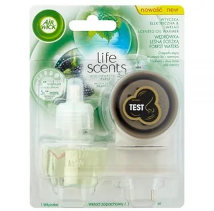 AIR WICK AIR WICK LIFE SCENTS WTYCZKA ELEKTRYCZNA& WKŁAD WĘDRÓWKA LEŚNĄ ŚCIEŻKĄ 19ML - Pozostałe akcesoria do kąpieli i SPA - miniaturka - grafika 2