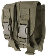 Odzież taktyczna i umundurowanie - Podwójna ładownica na granaty - oliwkowa (GFT-19-003570) G GFT-19-003570 - miniaturka - grafika 1