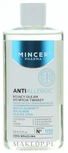 Mincer Pharma Anti Allergic, olejek micelarny do mycia cery wrażliwej nr 1110, 150 ml - Płyny micelarne - miniaturka - grafika 2