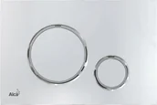 Stelaże i zestawy podtynkowe do WC - Alcaplast Przycisk chrom-połysk / chrom-mat Thin M771 M771 - miniaturka - grafika 1