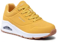 Sneakersy damskie - SKECHERS Sneakersy Stand On Air 73690/YLW Żółty - miniaturka - grafika 1