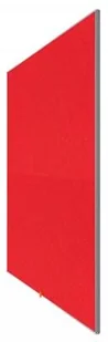 Nobo Tablica filcowa 72x41cm, panoramiczna 32", czerwona ACN1905310 - Tablice i flipcharty - miniaturka - grafika 2