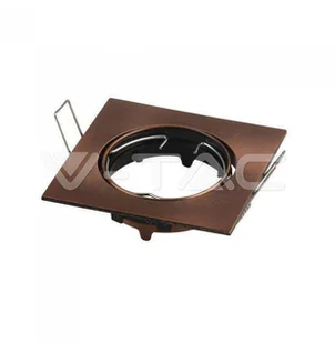 v-tac Oprawa Oczko V-TAC GU10 Kwadrat Ruchoma Miedź VT-779SQ - Oprawy, klosze i abażury - miniaturka - grafika 3