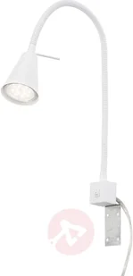 Briloner Kinkiet LED 2080 do montażu przy łóżku, biały - Lampy ścienne - miniaturka - grafika 4