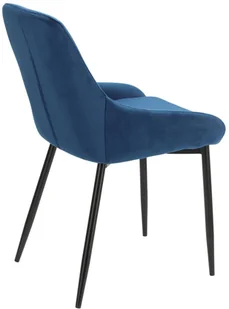 Intesi Krzesło Floyd Velvet niebieskie - Krzesła - miniaturka - grafika 8