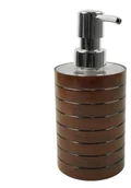 Mydelniczki i dozowniki mydła - SEPIO Dozownik mydła FLEX kolor brązowy SEPIO - miniaturka - grafika 1