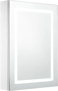 vidaXL Szafka łazienkowa z lustrem i LED, 50 x 13 x 70 cm - Szafki łazienkowe - miniaturka - grafika 2