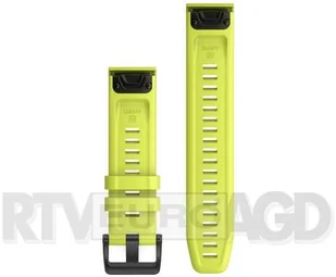 GARMIN Pasek silikonowy na nadgarstek QuickFit 22 żółty 010-12863-04 - Akcesoria do smartwatchy - miniaturka - grafika 2