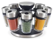 Pojemniki na przyprawy - COLE &amp; MASON COLE &amp MASON Przyprawnik karuzela Premium z 8 przyprawami Cole&amp;Mason WL H121807 - miniaturka - grafika 1